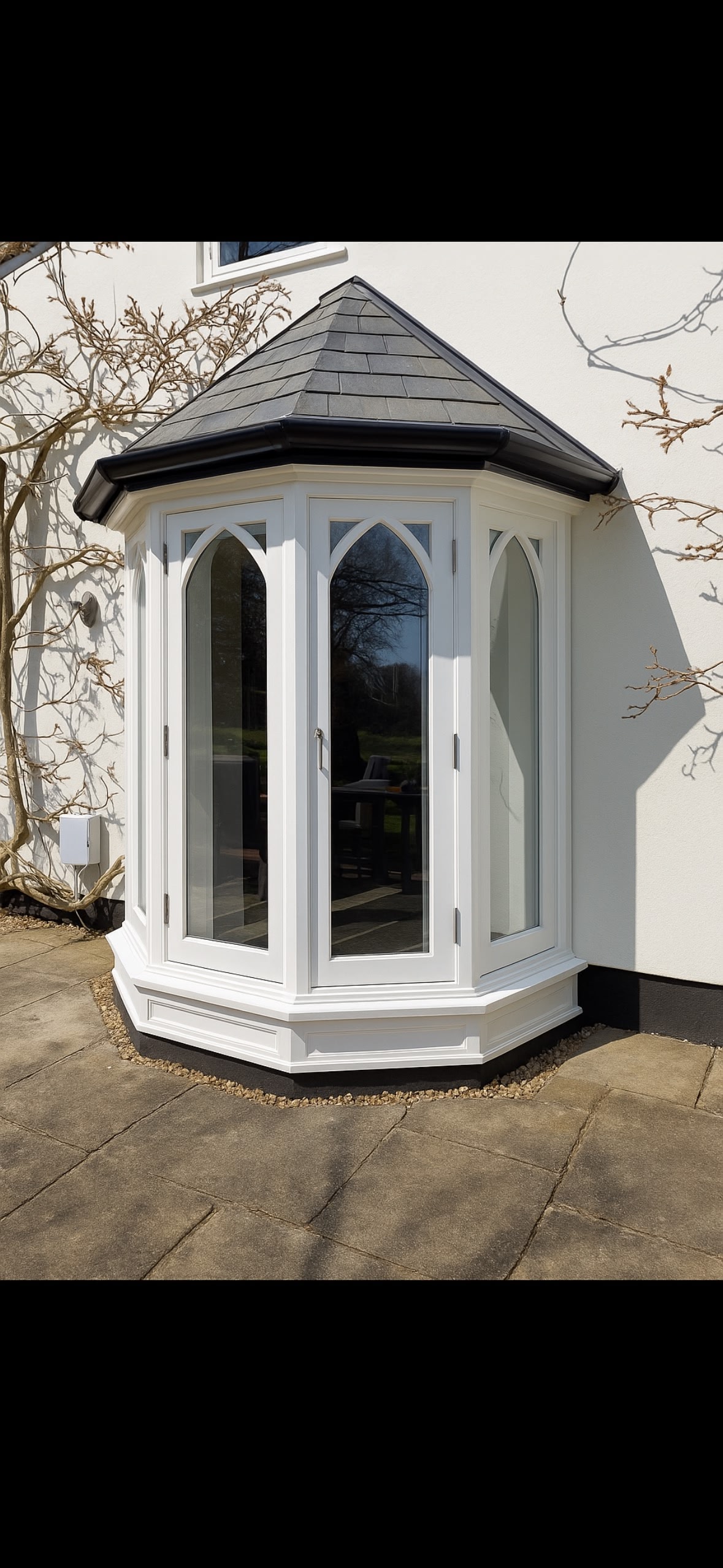 Bespoke wooden windows by Taylors Joinery